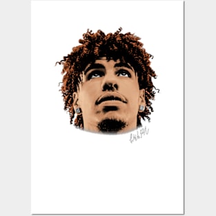 Lamelo Ball Big Face Posters and Art